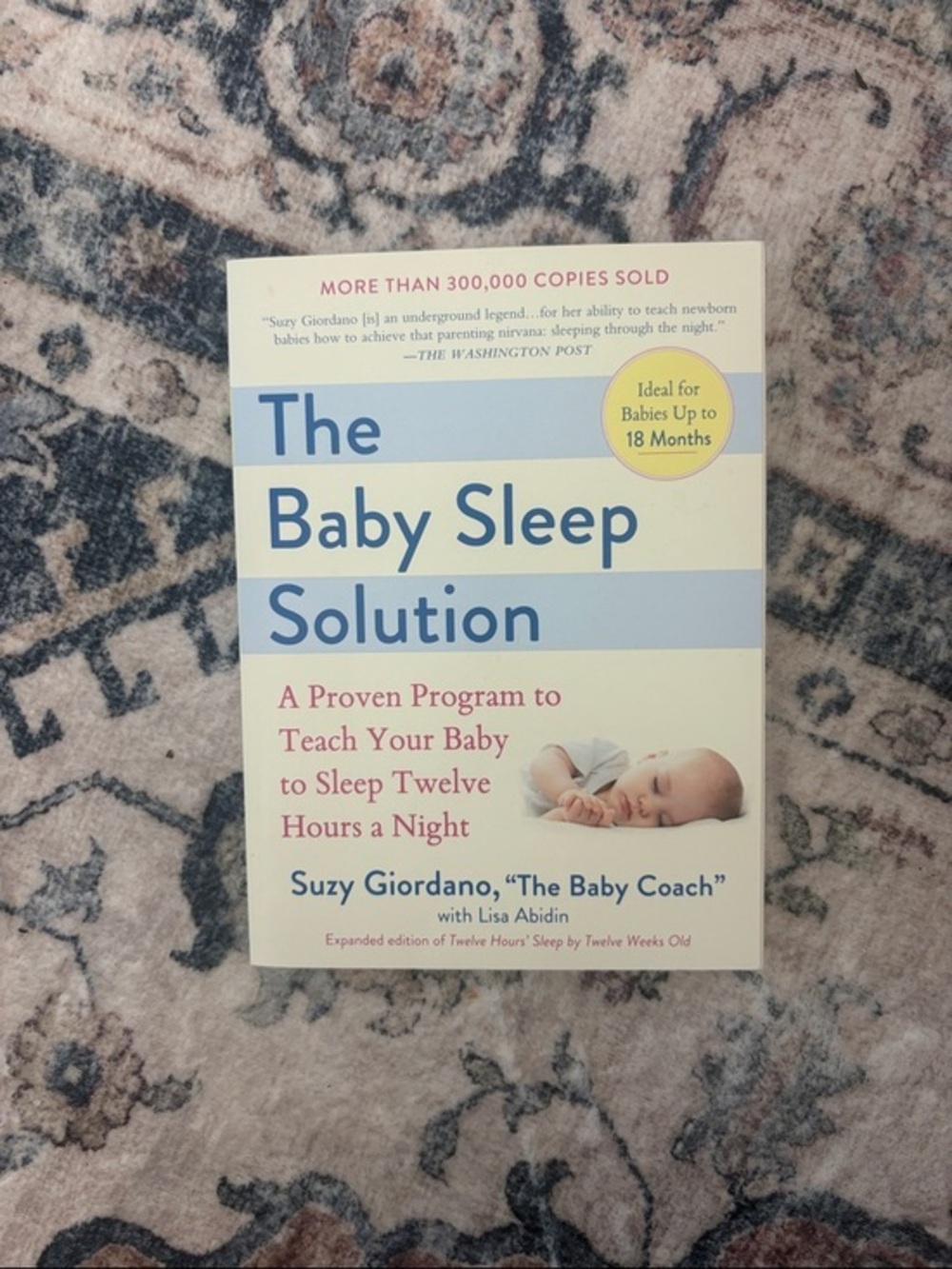 The Baby Sleep Solution by Suzy Giordano - Baby Sleep Book